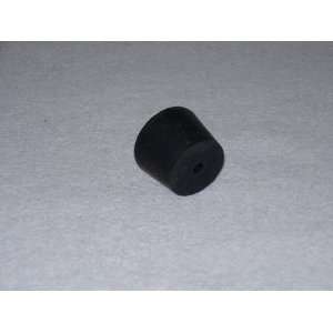  Black Rubber Stoppers, One Hole # 8 (case of 5 