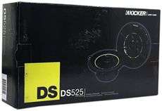 Kicker 11DS525 5.25 2 Way DS Series Coaxial Car Speakers 140 Watts 