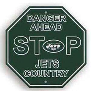  New York Jets Stop Sign