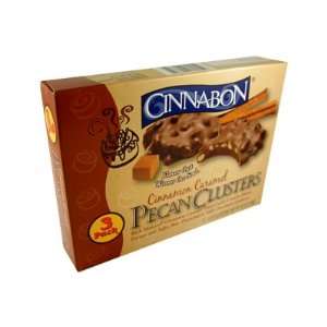 Cinnabon Cinnamon Caramel Pecan Clusters 3 Packs  Grocery 