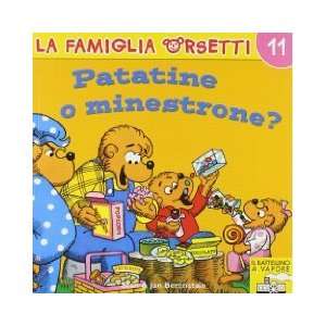  Patatine o minestrone? Stan Berenstain, Jan Berenstain 