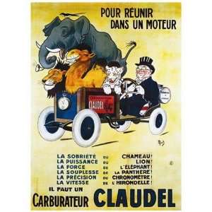 Carburateur Claudel   Poster (18x24) 