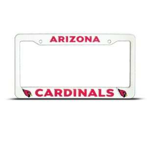   Cardinals Nfl Plastic Nfl license plate frame Tag Holder Automotive