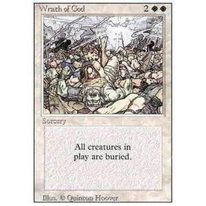    Magic the Gathering   Wrath of God   Revised Edition Toys & Games