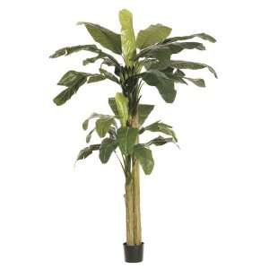  Pack of 2 Decorative Banana Trees with Round Pots 9