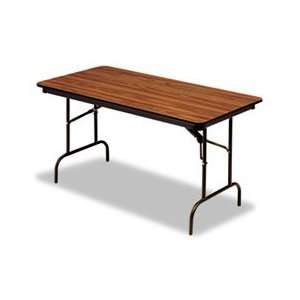  Premium Wood Laminate Folding Table, Rectangular, 96w x 