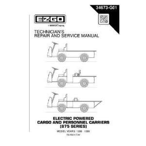   Service Manual for Electric Cargo and Personnel Carrier (875) Utility