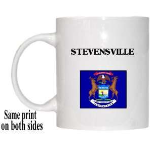  US State Flag   STEVENSVILLE, Michigan (MI) Mug 