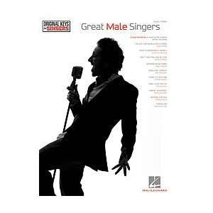  Great Male Singers  Original Keys For Singers   Vocal and 