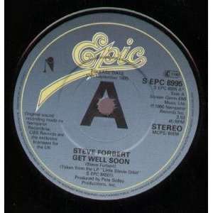   GET WELL SOON 7 INCH (7 VINYL 45) UK EPIC 1980 STEVE FORBERT Music