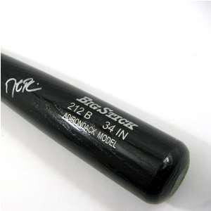  Autographed Dustin Pedroia Big Stick bat.(MLB 