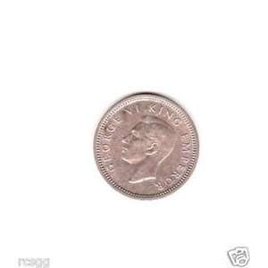  New Zealand 1937 3 Pence uncirculated 