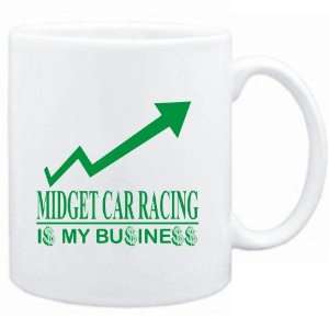  Mug White  Midget Car Racing  IS MY BUSINESS  Sports 