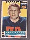 1956 Topps Football 71 Stan JONES Bears Rookie  