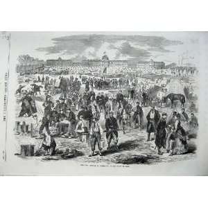  War 1870 Defence Paris Camp Champ De Mars Army France 