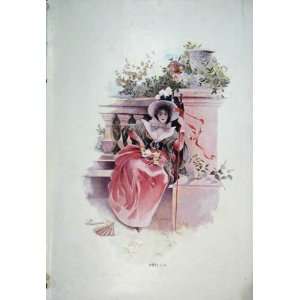  Phyllis 1894 Antique Print Fine Art