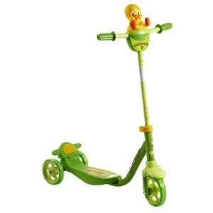Children three wheels scooters with the foot brake pedal slippery car 