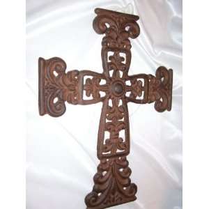  14 Cast Iron Decorative Cross