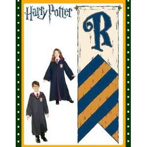 Rare Harry Potter Ravenclaw House 3d Felt Banner NIP Toys 