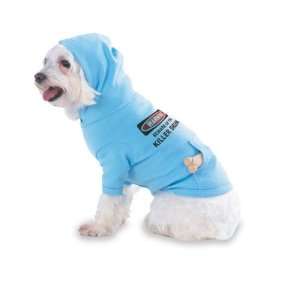  KILLER SKUNK Hooded (Hoody) T Shirt with pocket for your Dog or Cat 