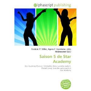  Saison 5 de Star Academy (French Edition) (9786132919977 