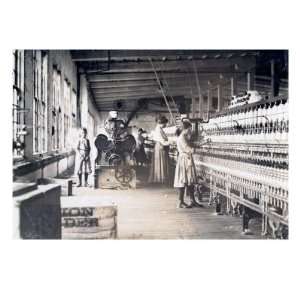 Cotton Mill. Two Young Spinners in Catawba Cotton Mills, Newton, North 