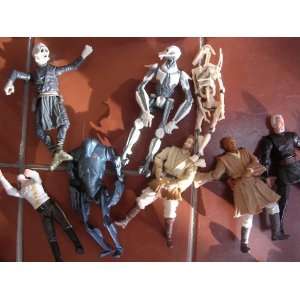  Star Wars Action Figures Set of 8 Collectible 4 