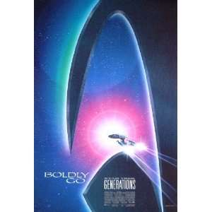  Star Trek Generations   Original Movie Poster   13 X 20 