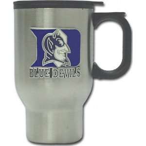  Duke Blue Devils Stainless Steel Travel Mug Sports 