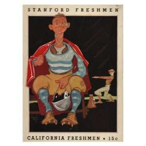  California vs. Stanford, 1936 Sports Giclee Poster Print 