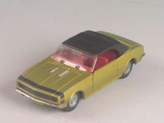 Vintage Corgi Chevrolet Camaro SS #338 Diecast Car  