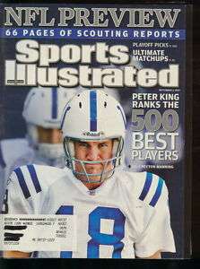 2007 Sports Illustrated Peyton Manning Colt NFL Preview  