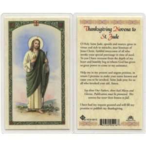  St. Jude Thanksgiving Novena Holy Card (HC9 081E)   Pack 