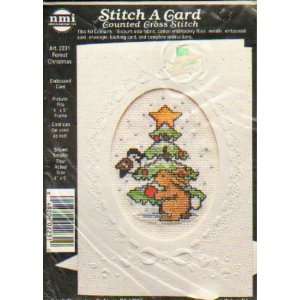  Stitch a Card Counted Cross Stitch Forest Animals #2231 