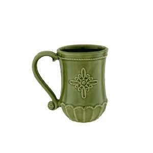  Juliska Garden Green Mug 5H, 3.5W, 12 oz, Set of Four $ 