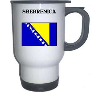  Bosnia   SREBRENICA White Stainless Steel Mug 