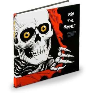 Powell Peralta Rip The Ripper Art Book Hard Back Skateboard (10 