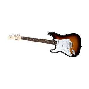  Squier Stratocaster Left Handed Electric Guitar Brown 