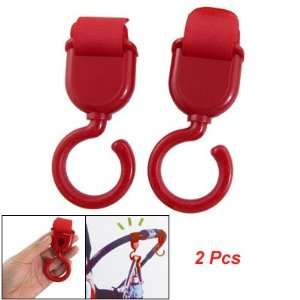  Amico Red Hook and Loop Fastener Install Hanger Hook 2 Pcs 