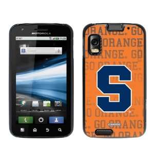  Syracuse Orange Full design on Motorola Atrix 4G Case by 