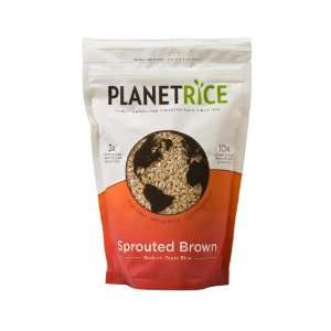Sprouted Brown Rice 6 x 20 oz. Stand Up Pouch  Grocery 
