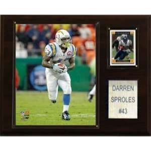  San Diego Chargers Darren Sproles 12x15 Player Plaque 