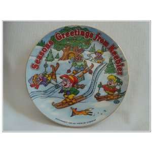  Keebler Seasons Greetings/Christmas Collectors Plate (1991 