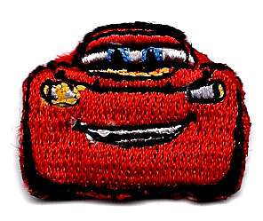 Lightning McQueen Cars Movie Pixar Red Iron On Patch  