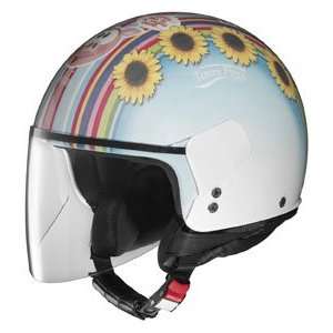 Nolan N30 Flashback Art Funny Open Face Motorcycle Helmet Multi Extra 