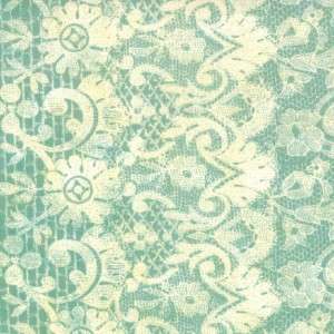 MODA Fabric ~ CURIO ~ by basicgrey   Needle Lace / Pond   by the 1/2 