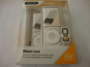 Griffin Wave Case 2 PK Mix/Match for 4th Gen iPod Nano  