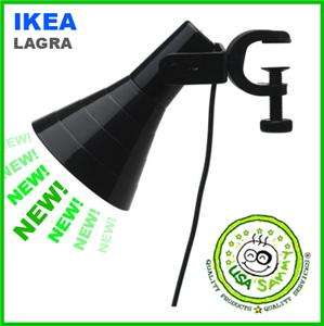 IKEA Spotlight Lamp Light Clamp Clip on Reading Task  