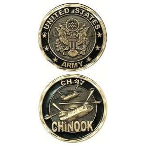  U.S. Army CH 47 CHINOOK Challenge Coin 