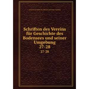   28 Verein fÃ¼r Geschichte des Bodensees und Seiner Umgebung Books